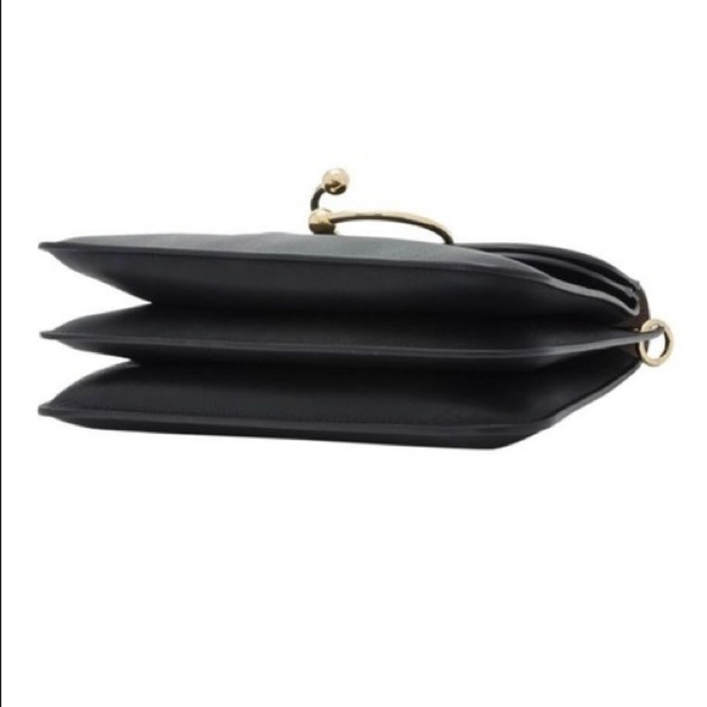 Black shoulder messenger bag - Picture 7 of 16